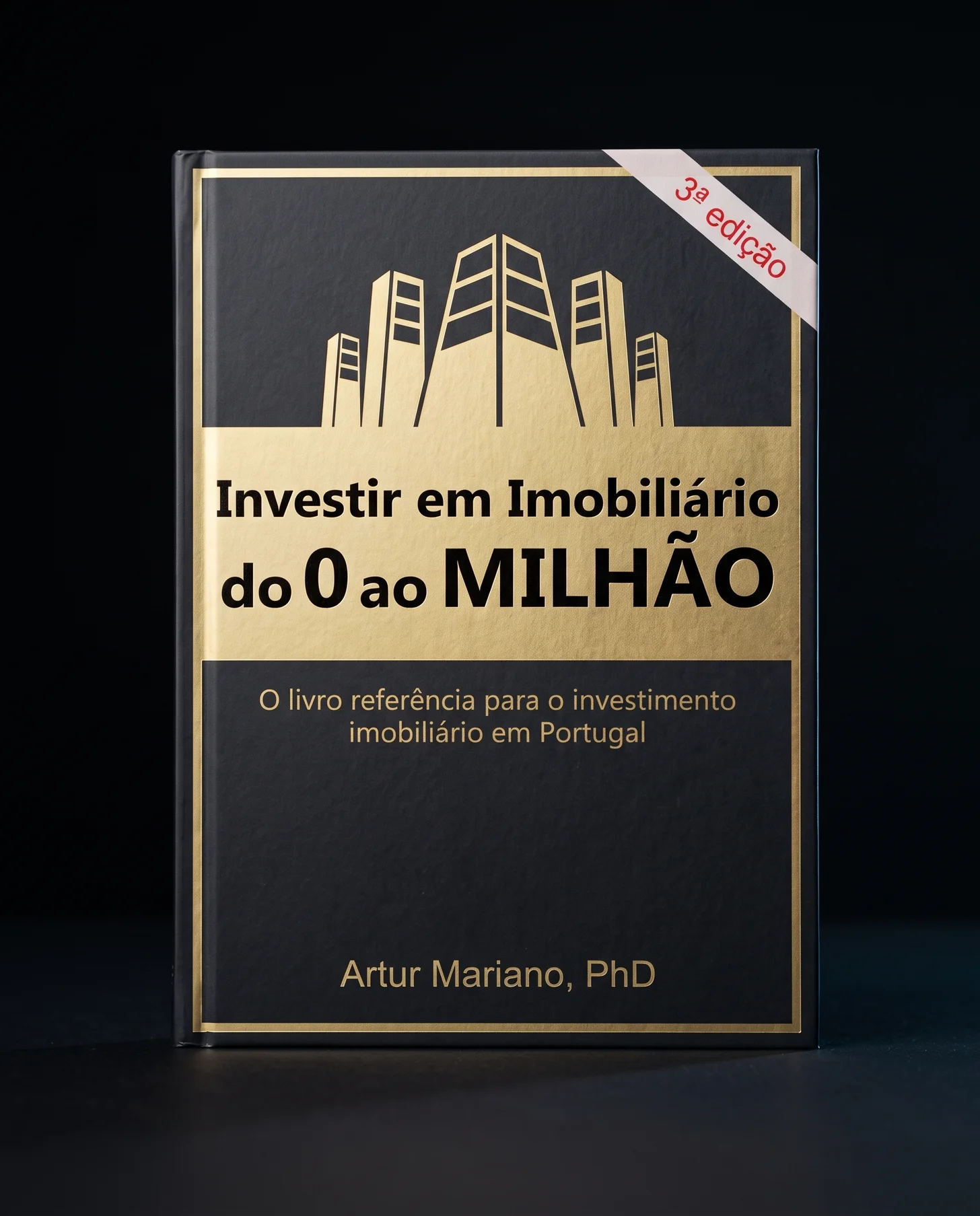 O livro Investir em Imobiliário: do 0 ao Milhão